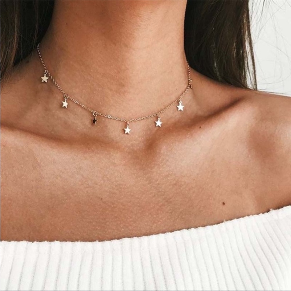 Gold Star Choker